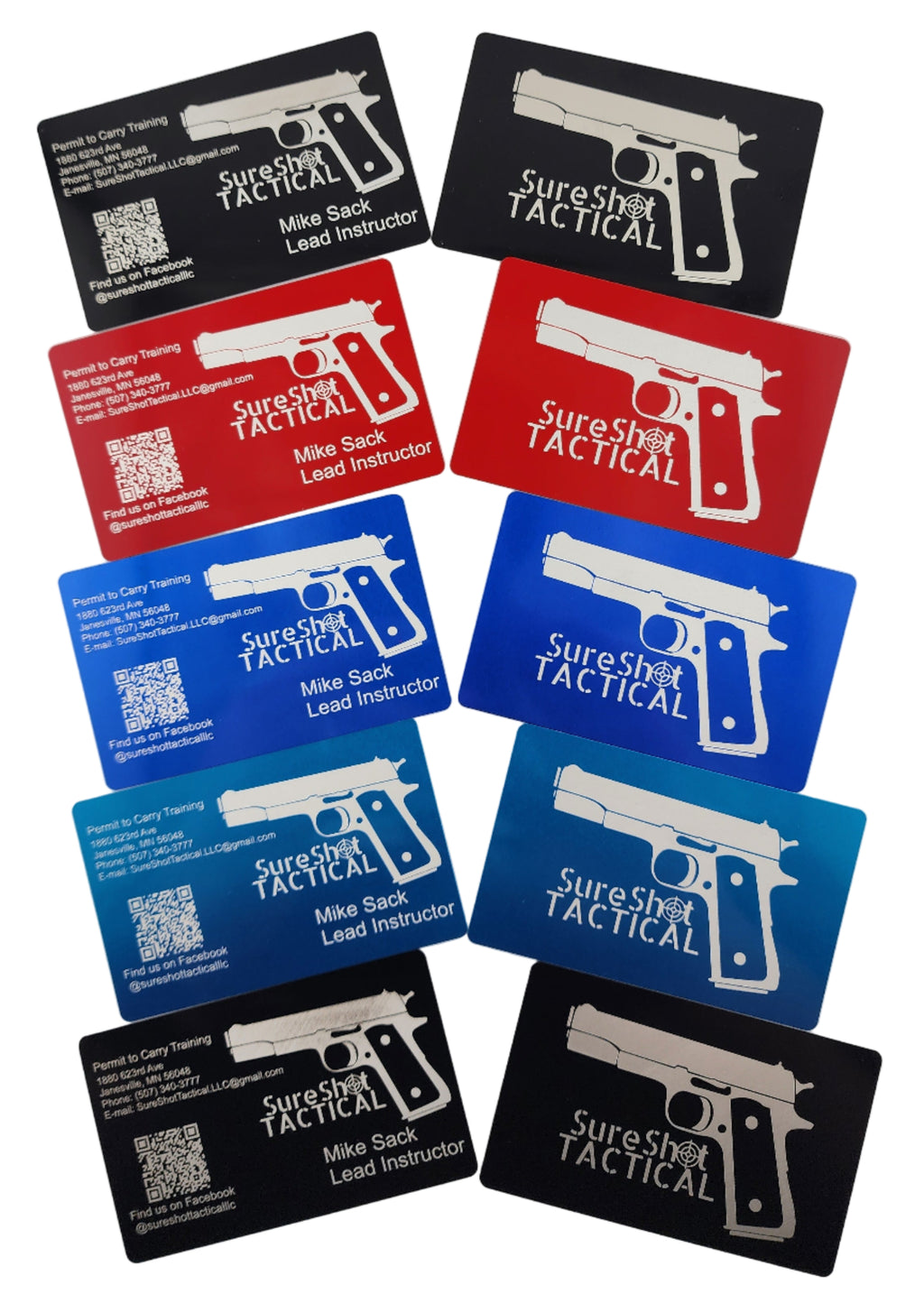 Business Cards - Metal