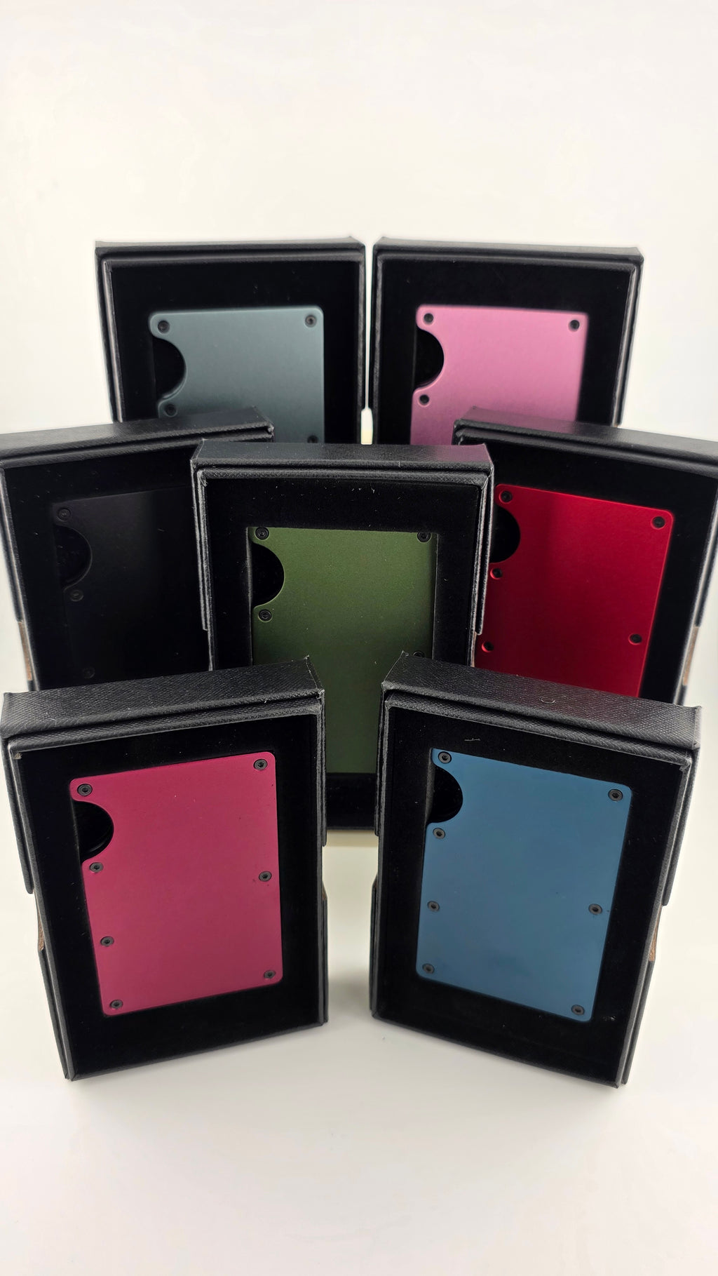 Metal RFID Wallet with Integrated Money Clip