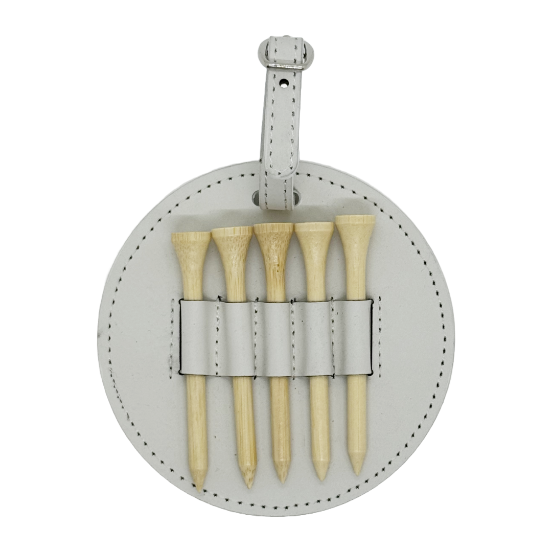 Golf Bag Tag/Tee Holder