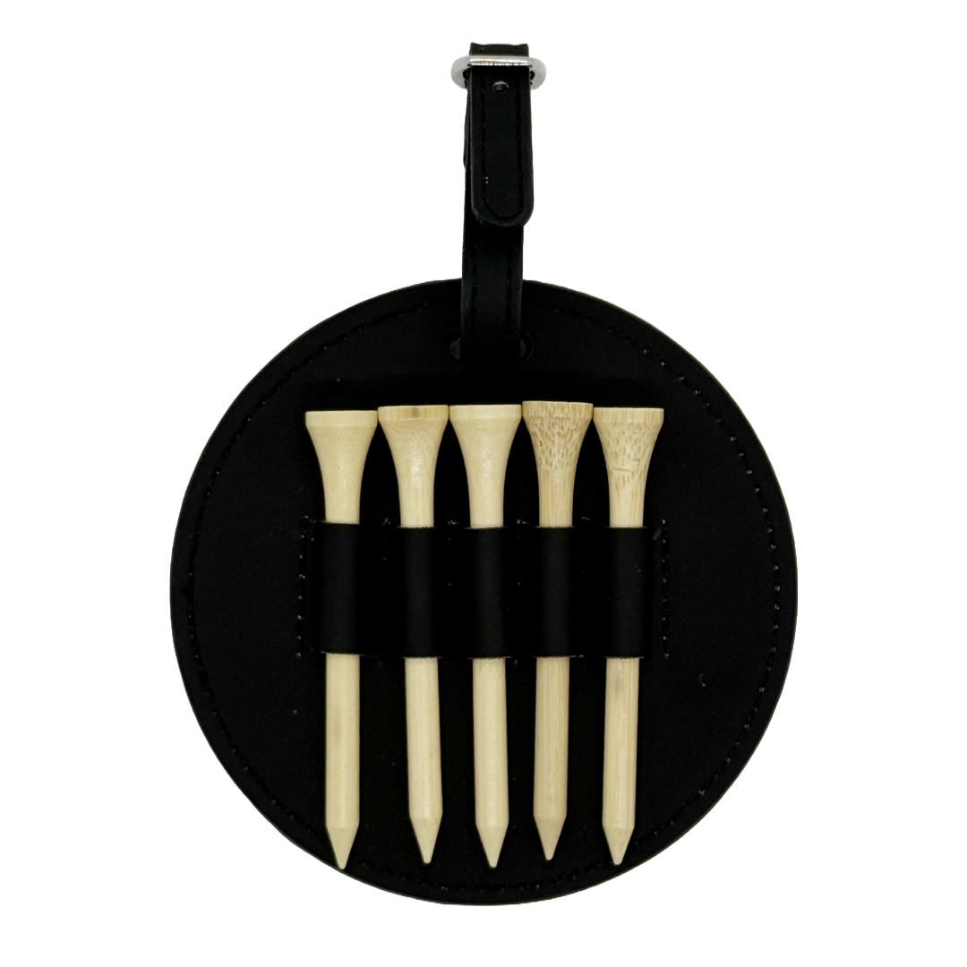 Golf Bag Tag/Tee Holder