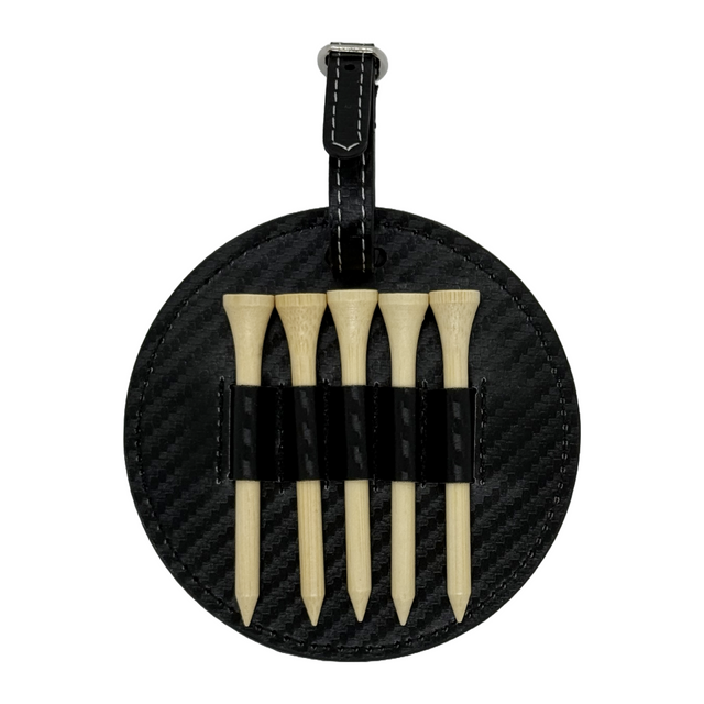 Golf Bag Tag/Tee Holder