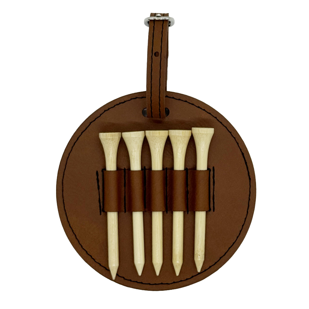 Golf Bag Tag/Tee Holder