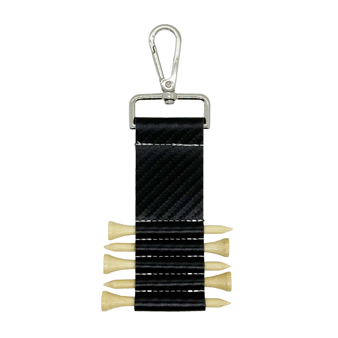 Golf Bag Tag/Tee Holder