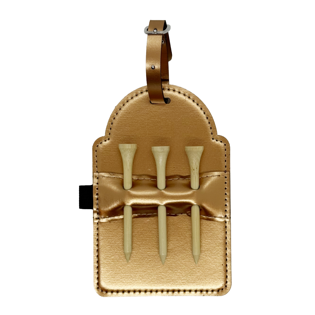 Golf Bag Tag/Tee Holder