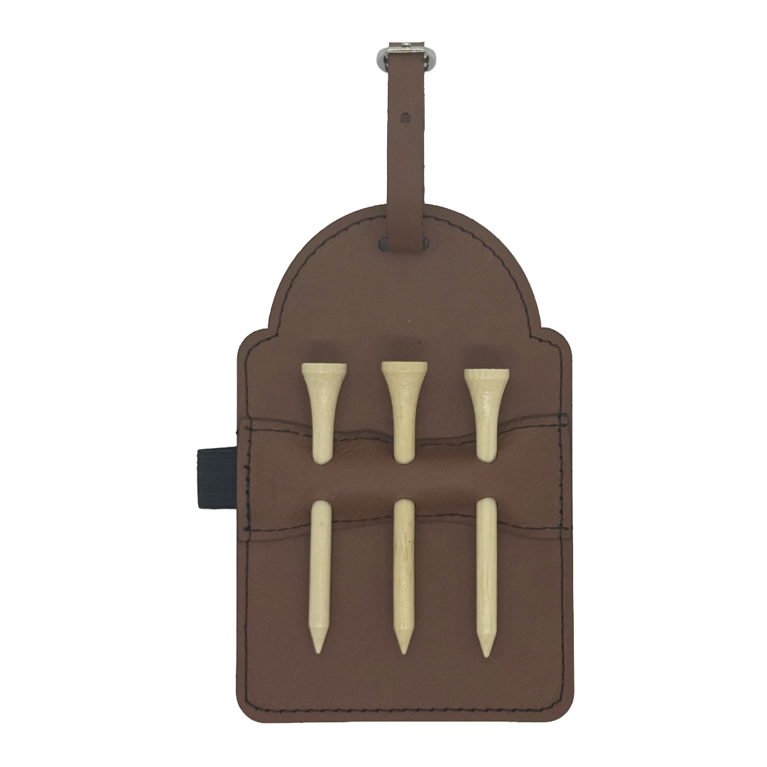 Golf Bag Tag/Tee Holder