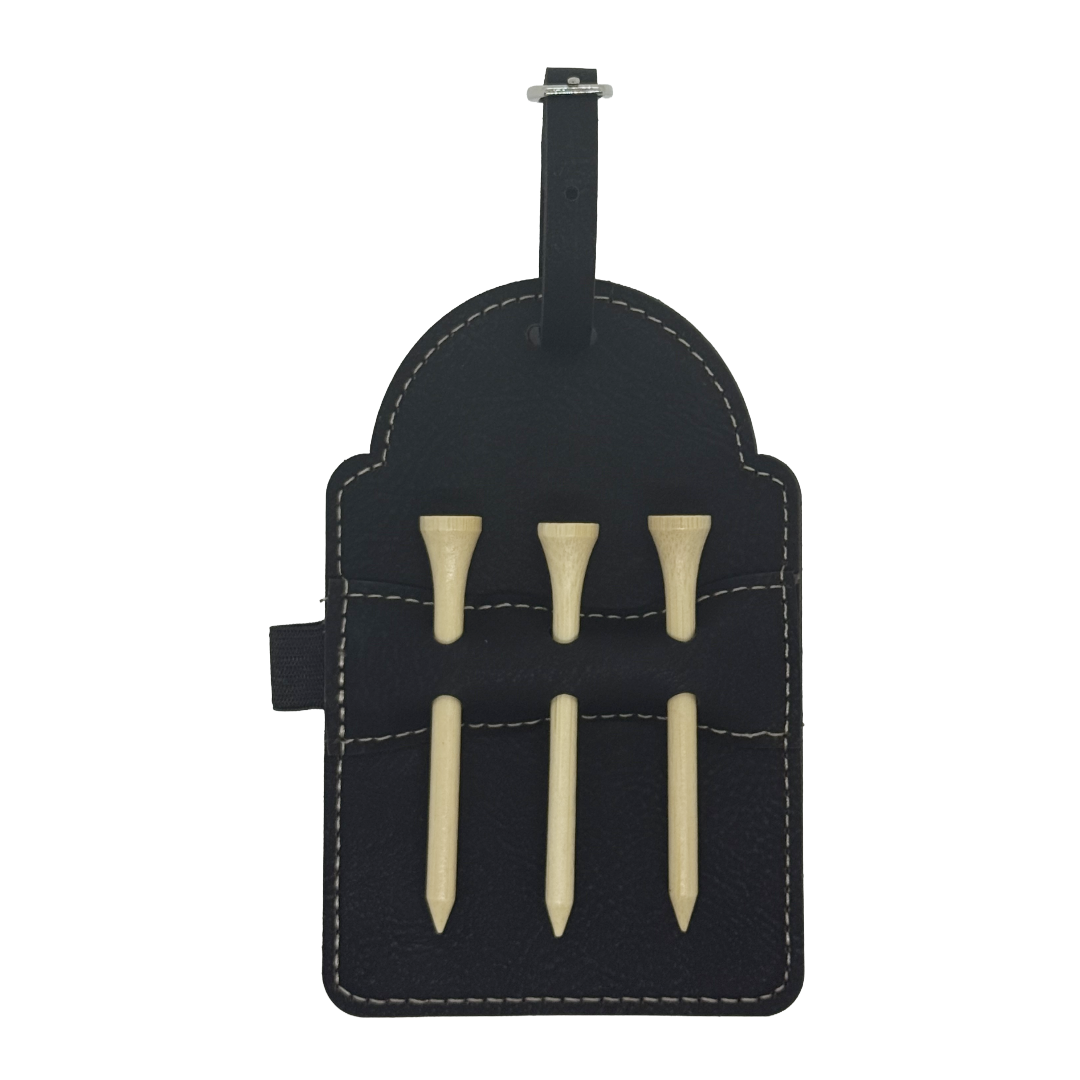 Golf Bag Tag/Tee Holder