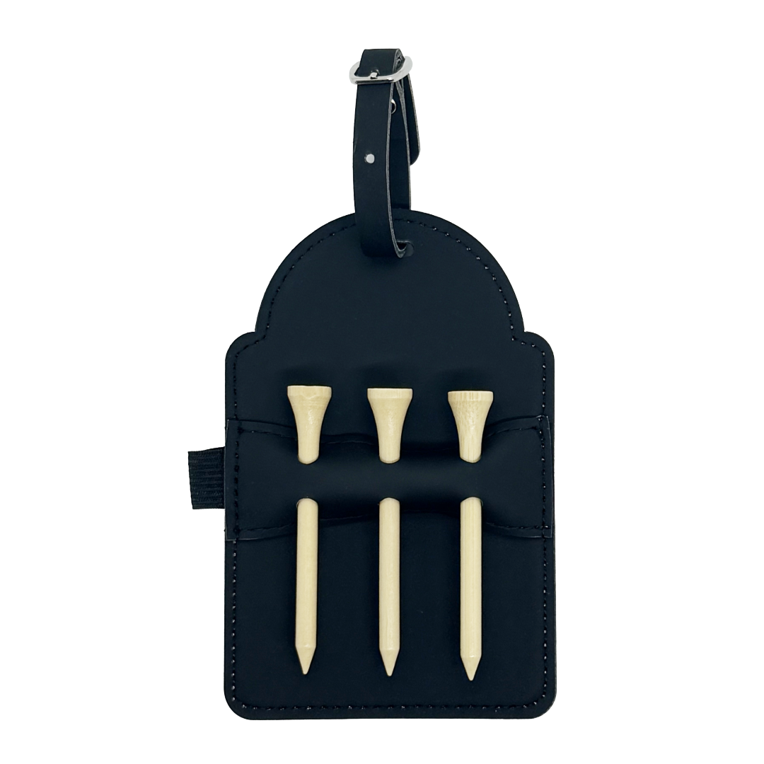 Golf Bag Tag/Tee Holder