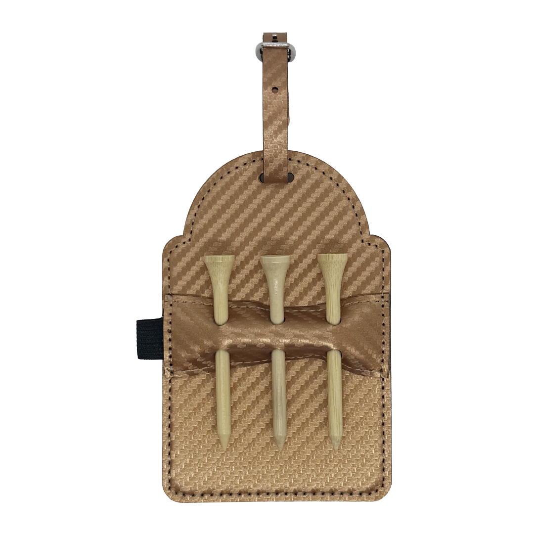 Golf Bag Tag/Tee Holder