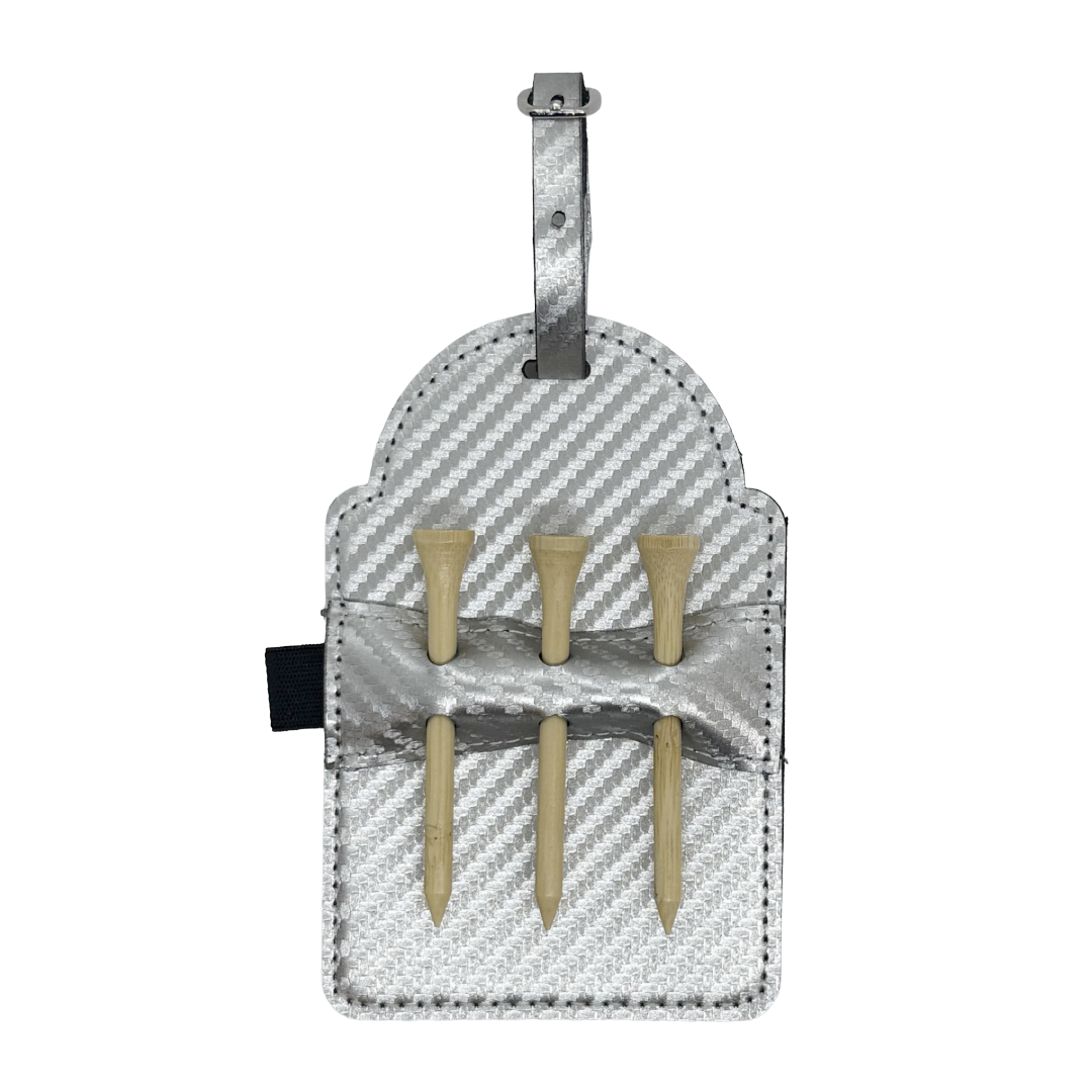 Golf Bag Tag/Tee Holder