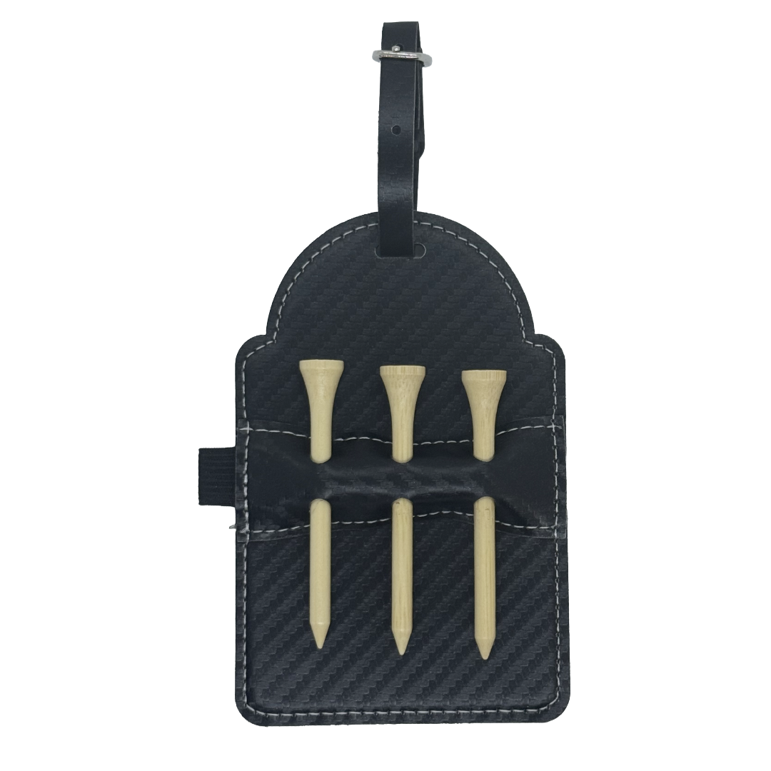 Golf Bag Tag/Tee Holder