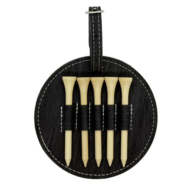 Golf Bag Tag/Tee Holder