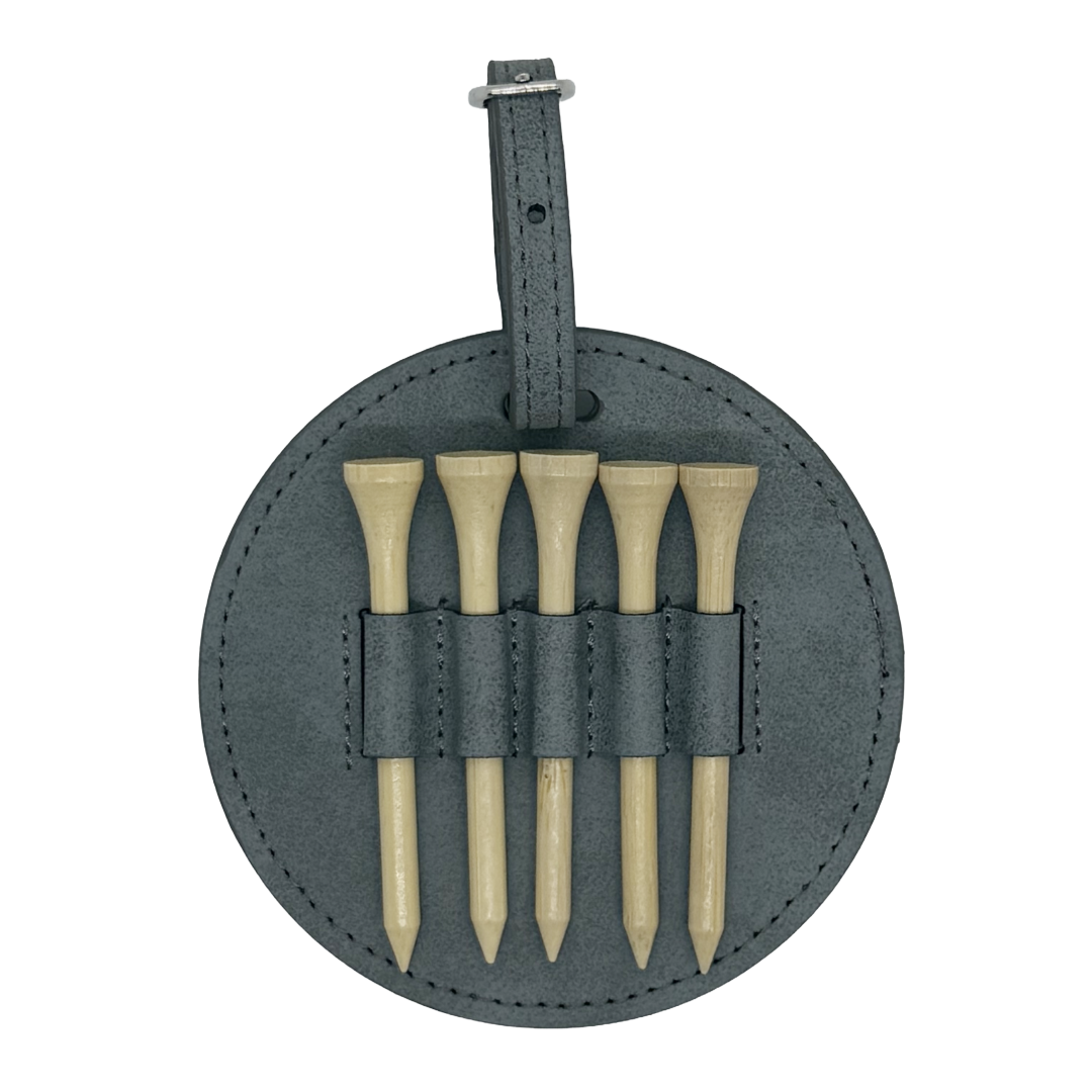 Golf Bag Tag/Tee Holder