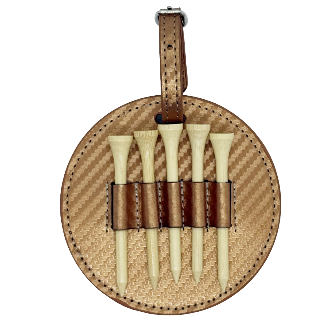 Golf Bag Tag/Tee Holder