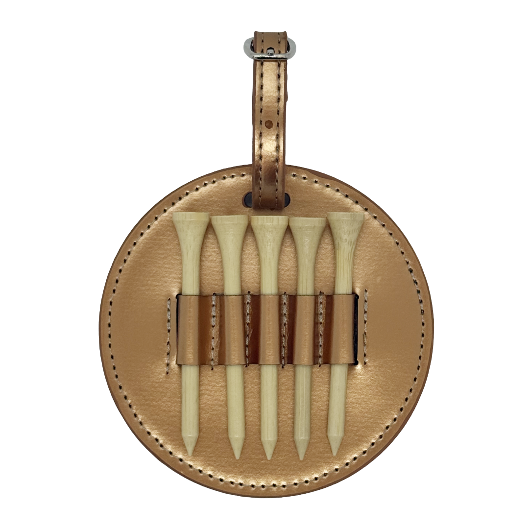 Golf Bag Tag/Tee Holder