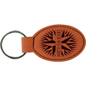 Leatherette Keychains