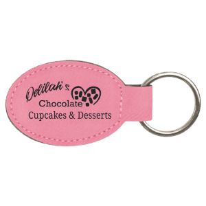 Leatherette Keychains