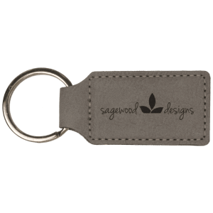 Leatherette Keychains