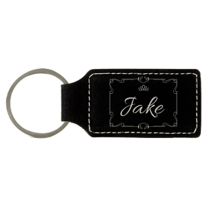 Leatherette Keychains