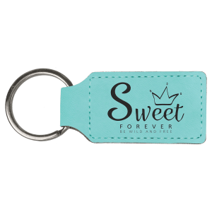 Leatherette Keychains