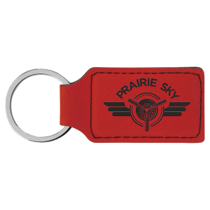 Leatherette Keychains