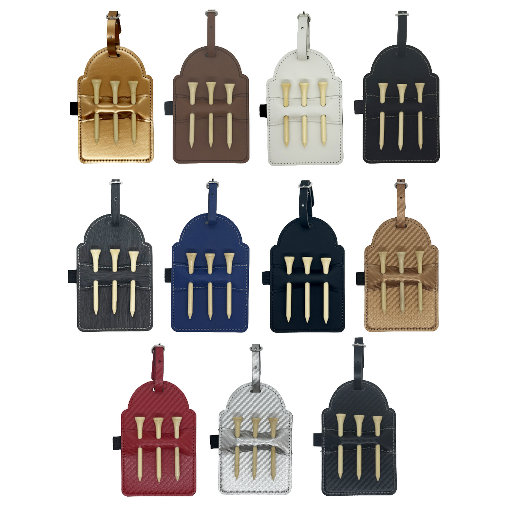 Golf Bag Tag/Tee Holder