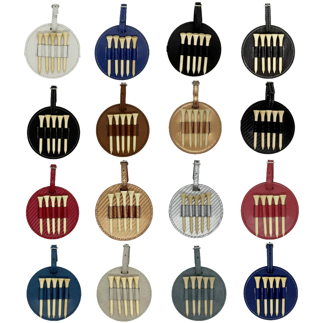 Golf Bag Tag/Tee Holder