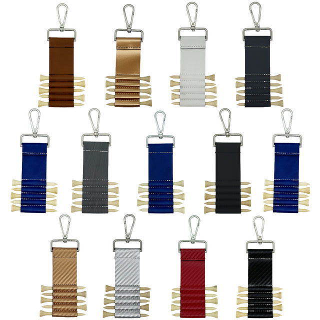 Golf Bag Tag/Tee Holder